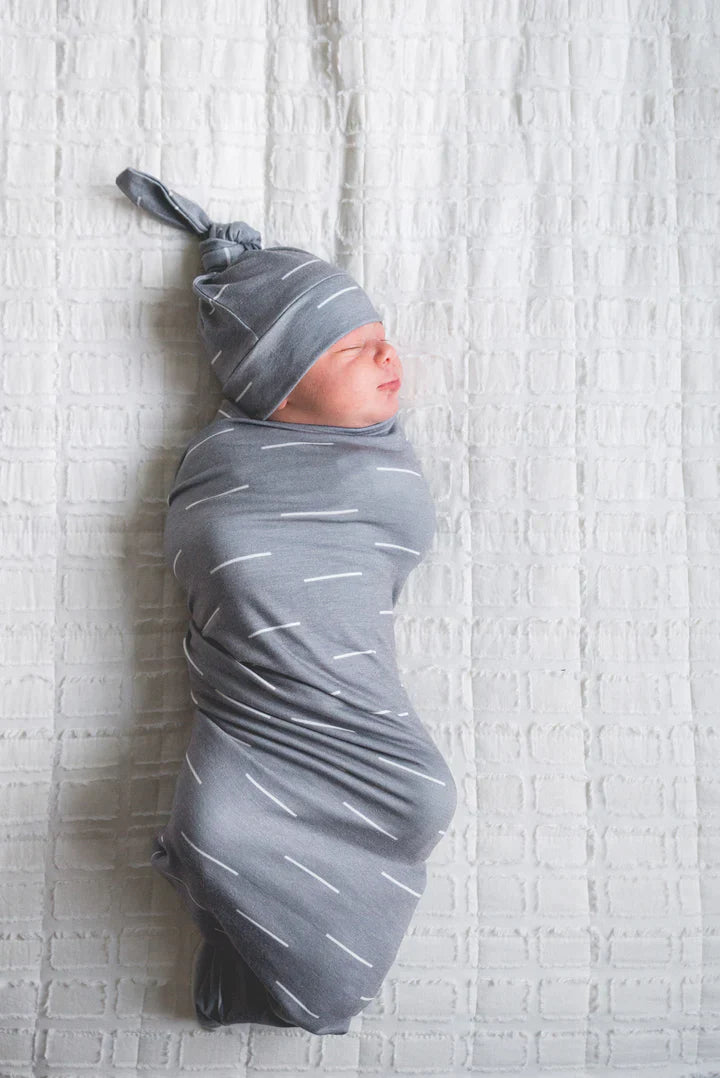 Copper Pearl Knit Swaddle Blanket