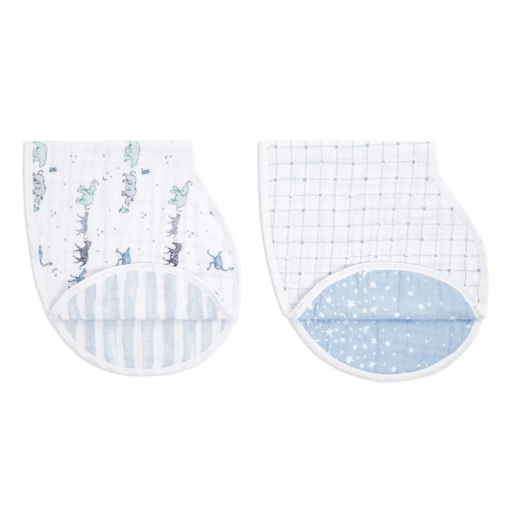 aden and anais Cotton Muslin Burpy Bibs 2pk