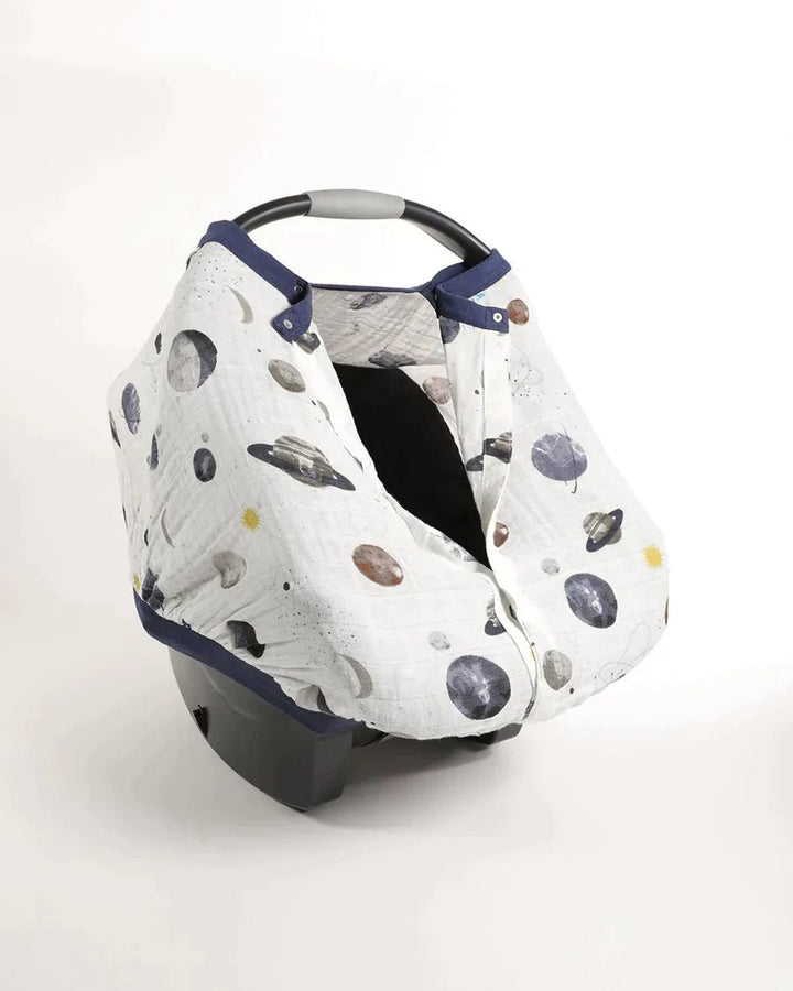 little unicorn Cotton Muslin Car Seat Canopy