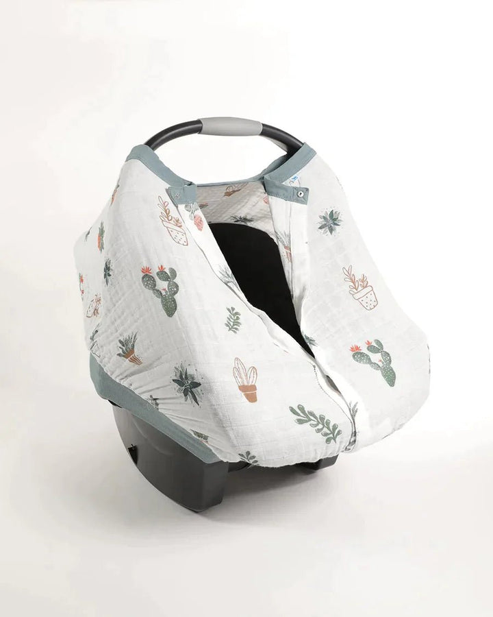little unicorn Cotton Muslin Car Seat Canopy