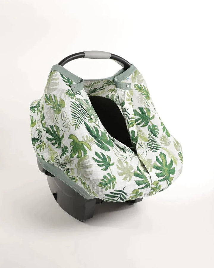 little unicorn Cotton Muslin Car Seat Canopy
