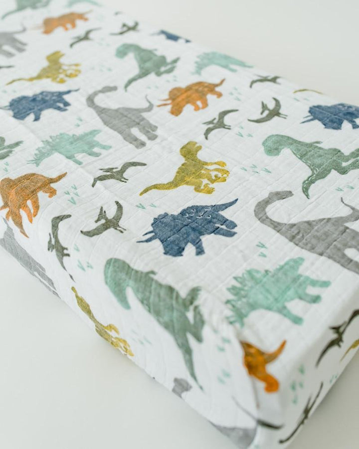 little unicorn Cotton Muslin Changing Pad Cover