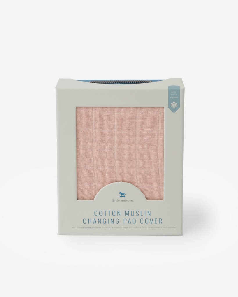 little unicorn Cotton Muslin Changing Pad Cover