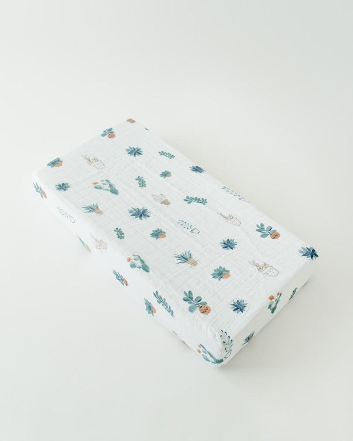 little unicorn Cotton Muslin Changing Pad Cover