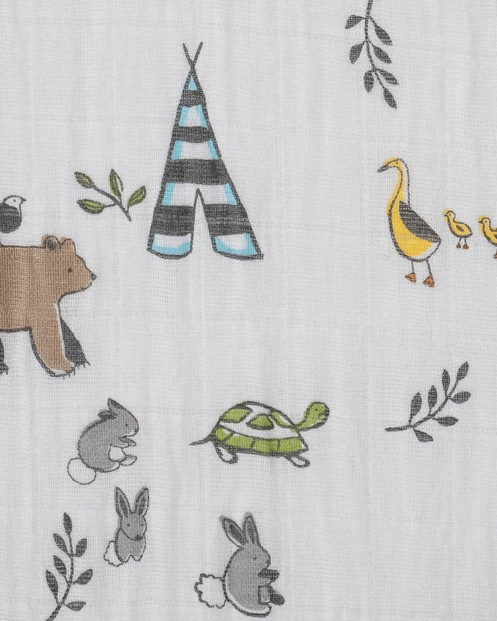 little unicorn Little Unicorn Cotton Muslin Crib Sheet