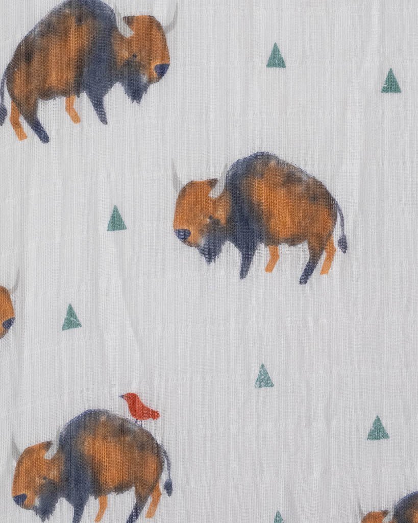 little unicorn Little Unicorn Cotton Muslin Crib Sheet
