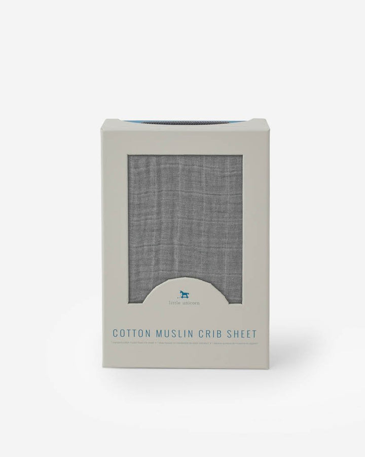little unicorn Little Unicorn Cotton Muslin Crib Sheet