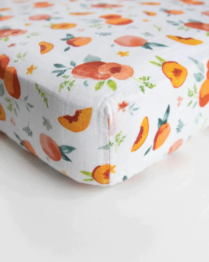little unicorn Little Unicorn Cotton Muslin Crib Sheet