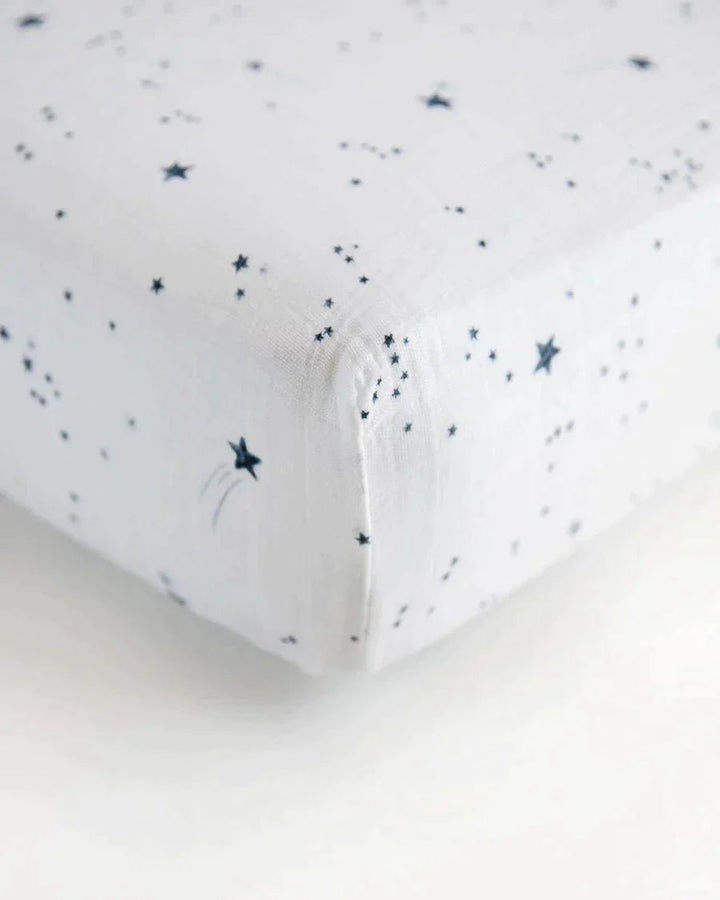 little unicorn Little Unicorn Cotton Muslin Crib Sheet