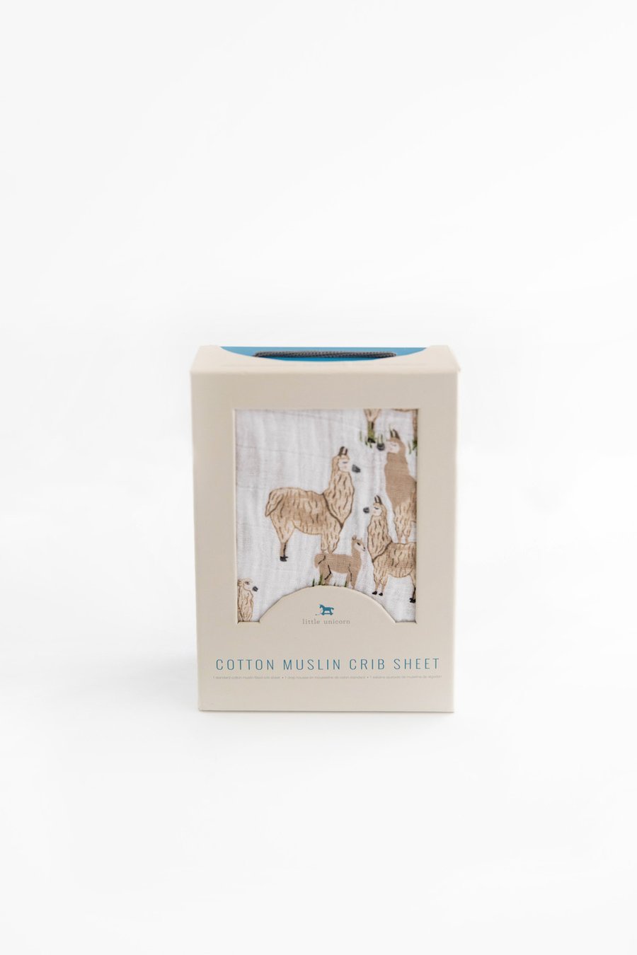 little unicorn Little Unicorn Cotton Muslin Crib Sheet