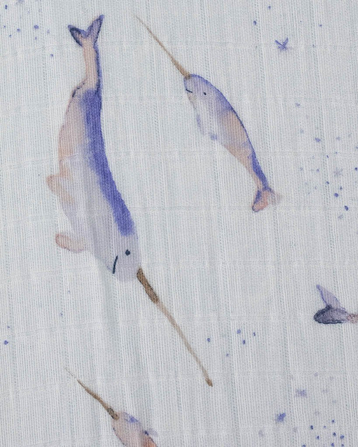 little unicorn Little Unicorn Cotton Muslin Crib Sheet