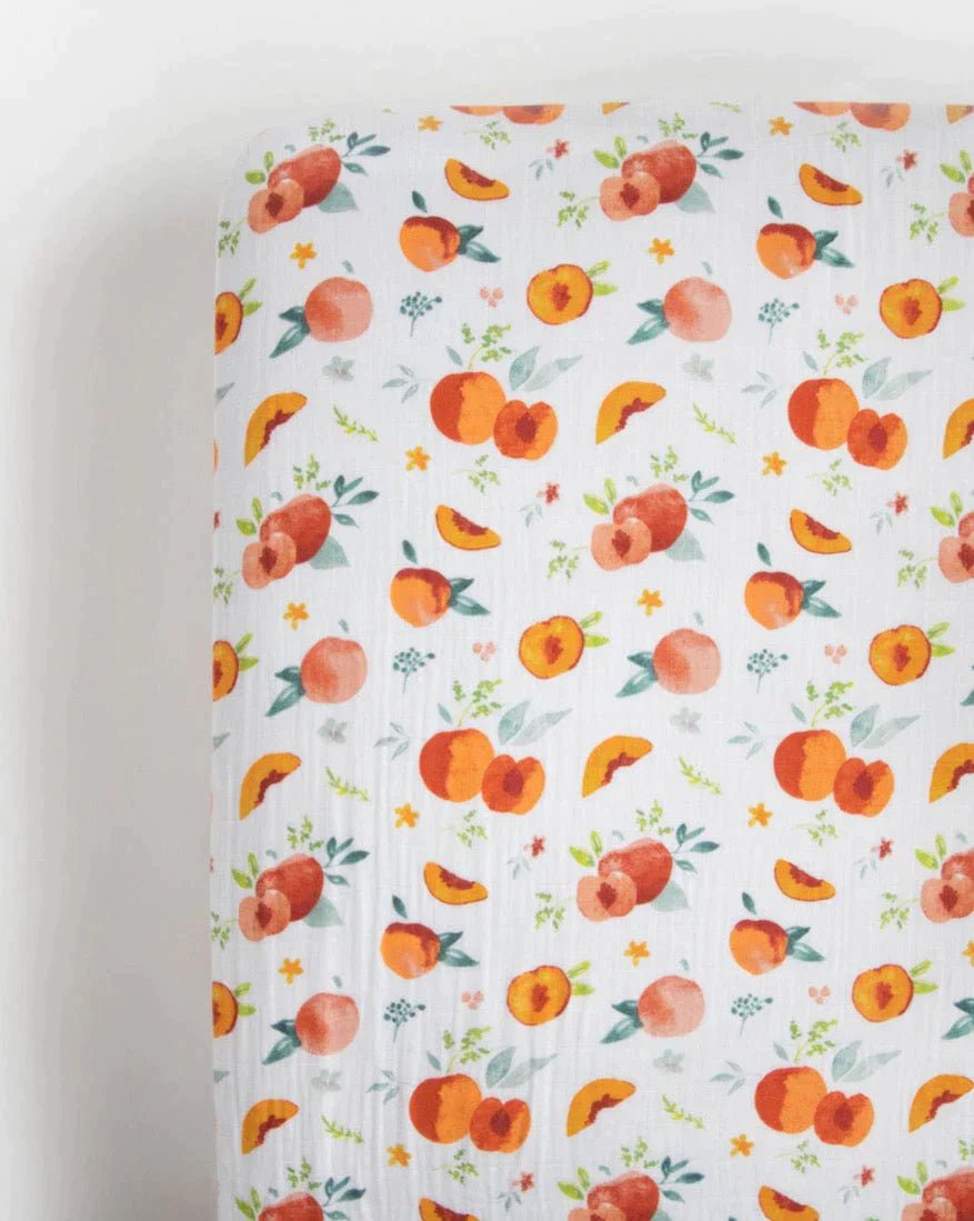 little unicorn Little Unicorn Cotton Muslin Crib Sheet