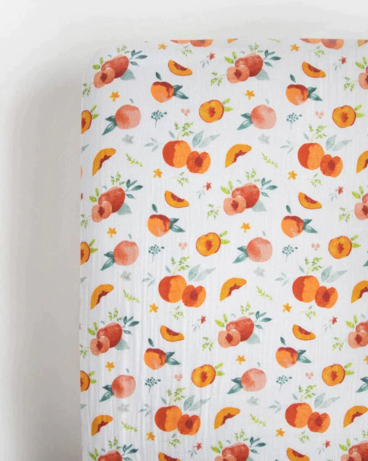 little unicorn Little Unicorn Cotton Muslin Crib Sheet