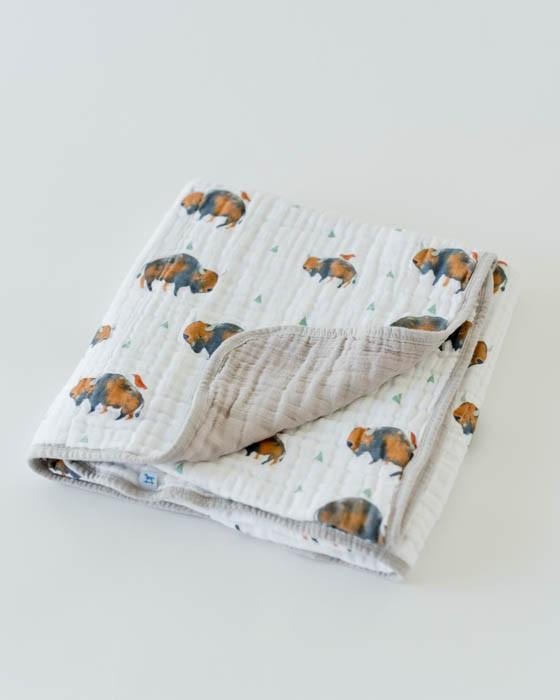 little unicorn Cotton Muslin Quilt