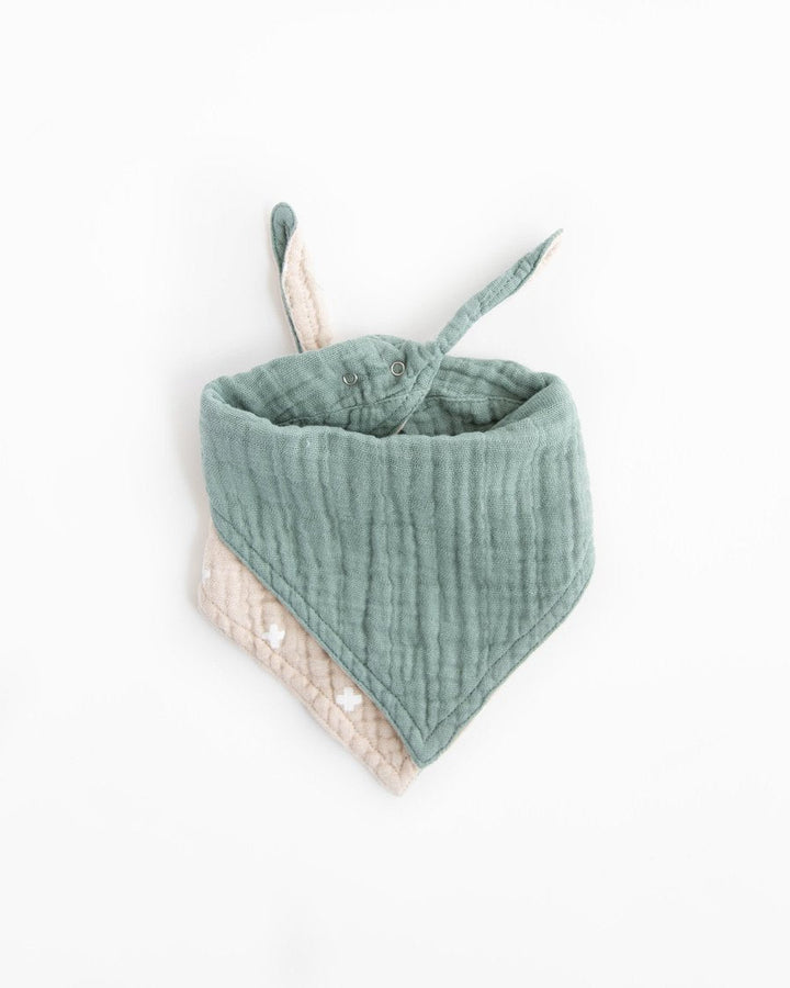 little unicorn Cotton Muslin Reversible Bandana Bib