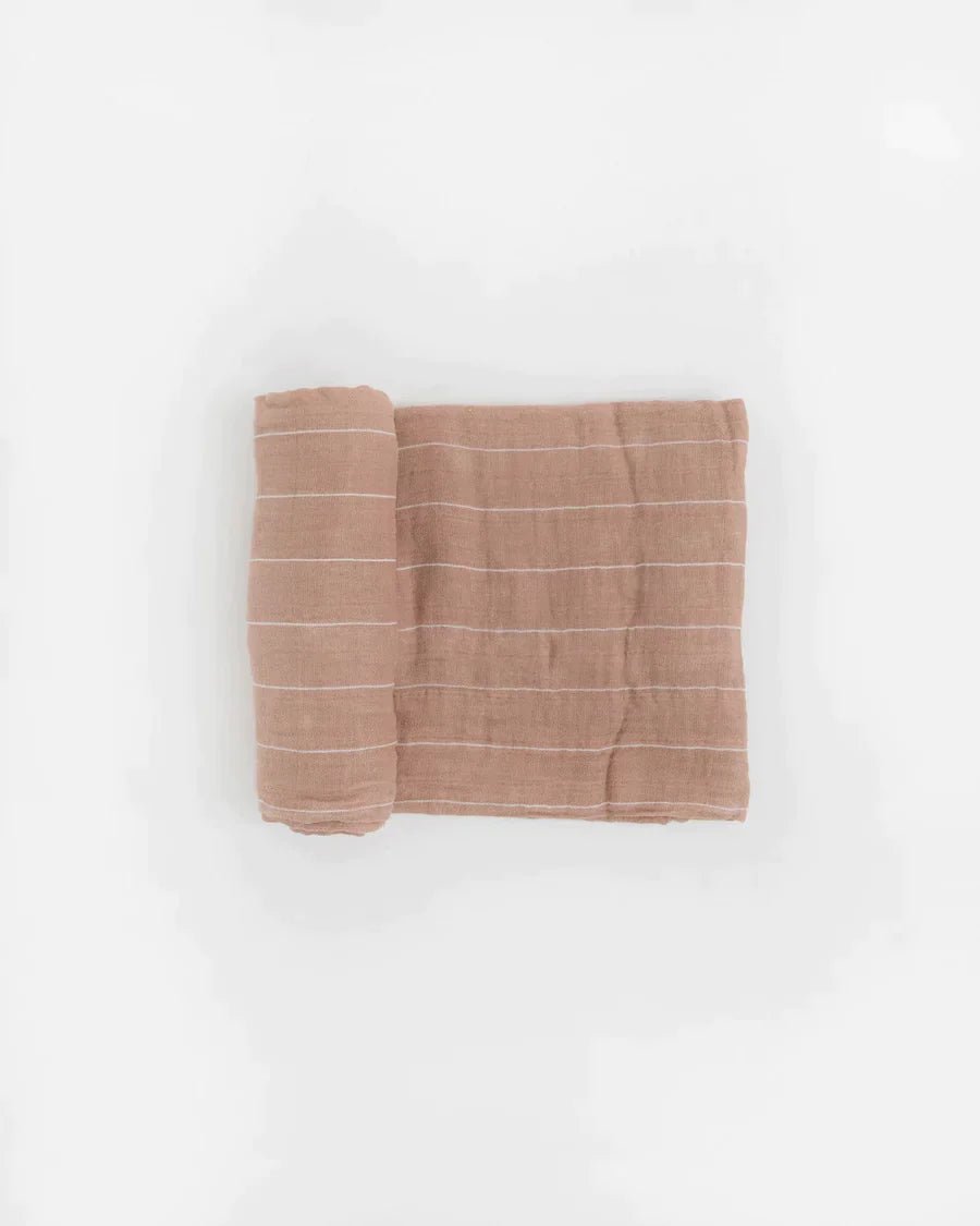 little unicorn Cotton Muslin Swaddle Blanket
