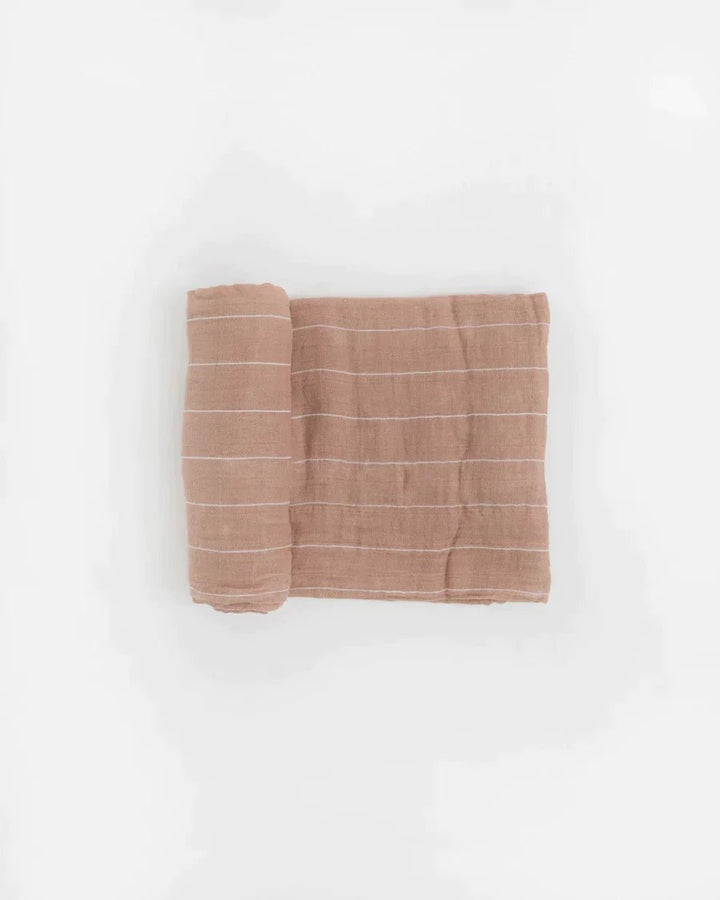 little unicorn Cotton Muslin Swaddle Blanket