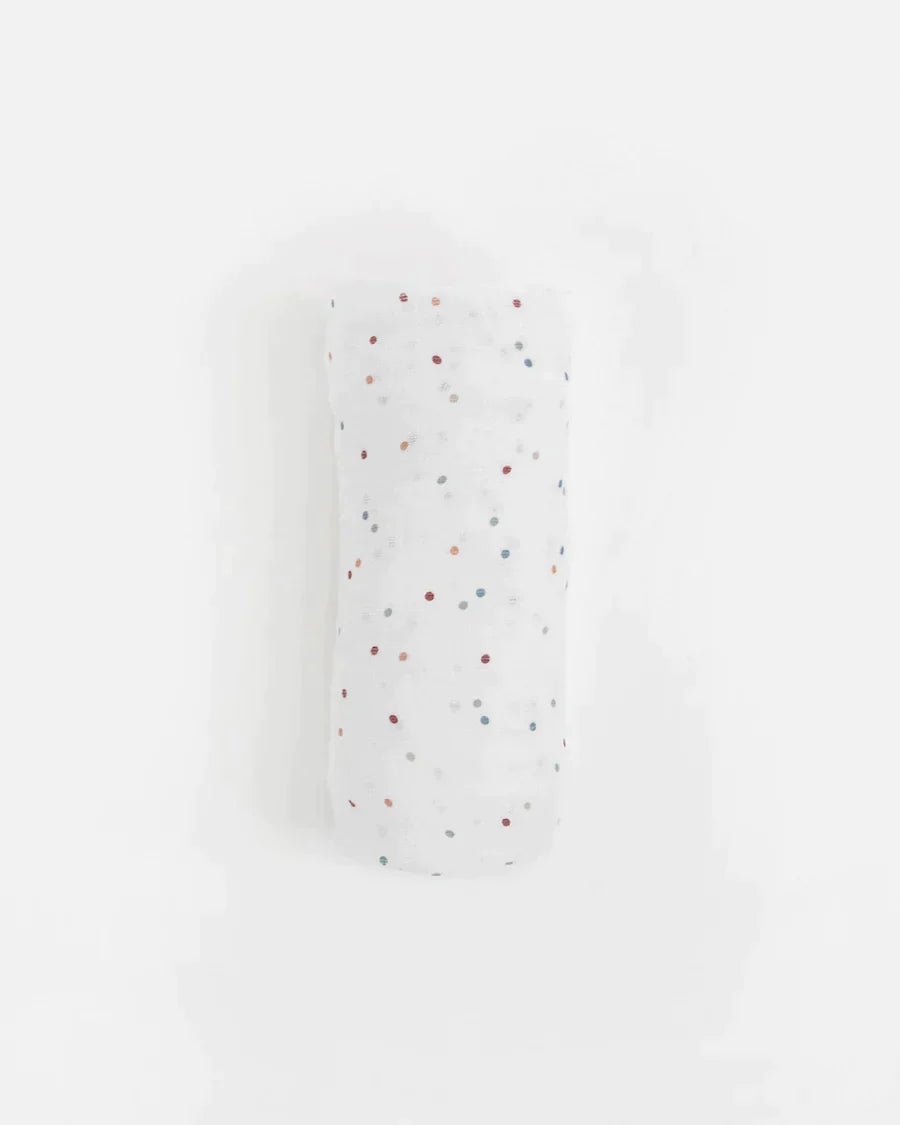 little unicorn Cotton Muslin Swaddle Blanket