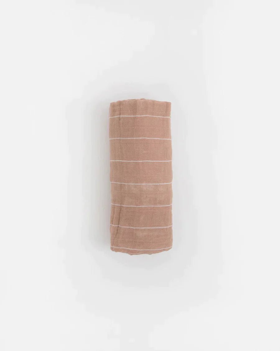little unicorn Cotton Muslin Swaddle Blanket