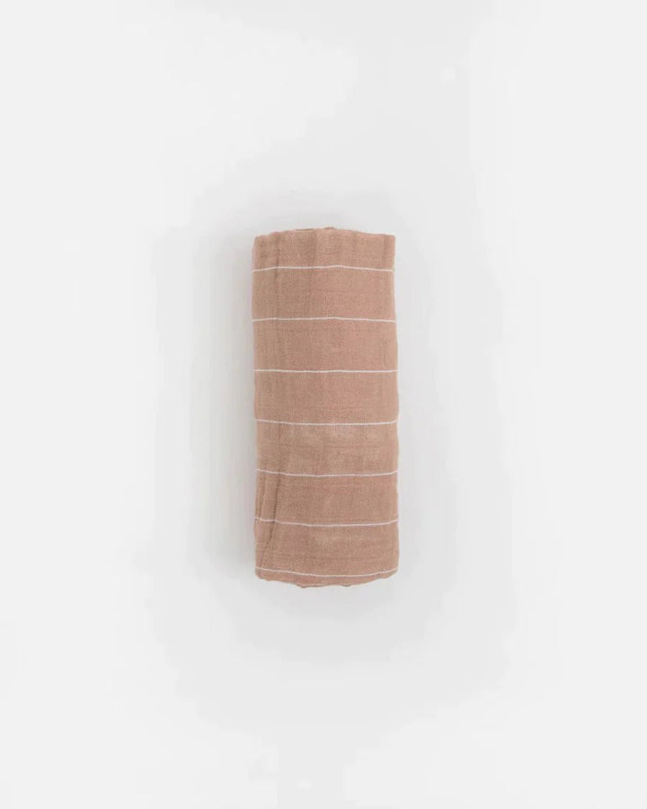 little unicorn Cotton Muslin Swaddle Blanket