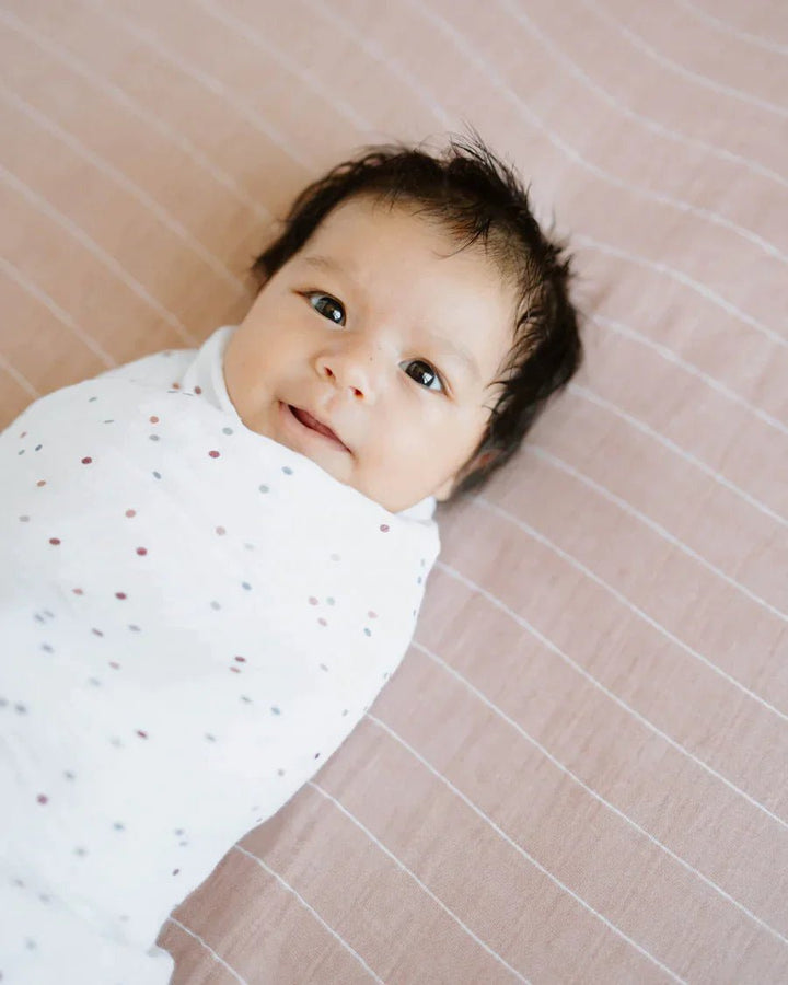 little unicorn Cotton Muslin Swaddle Blanket