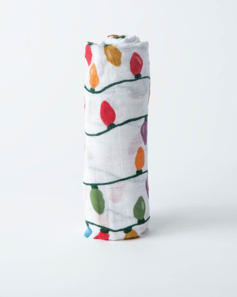 little unicorn Cotton Muslin Swaddle Blanket