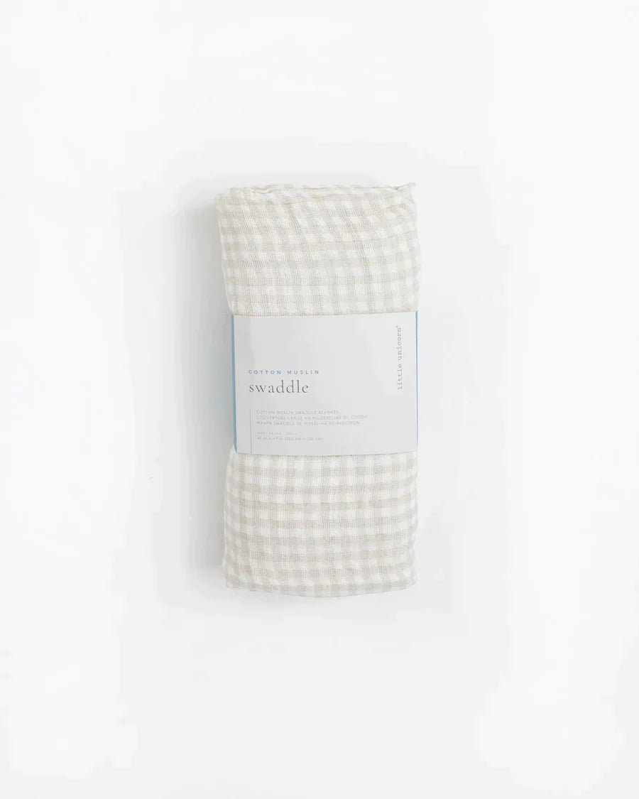 little unicorn Cotton Muslin Swaddle