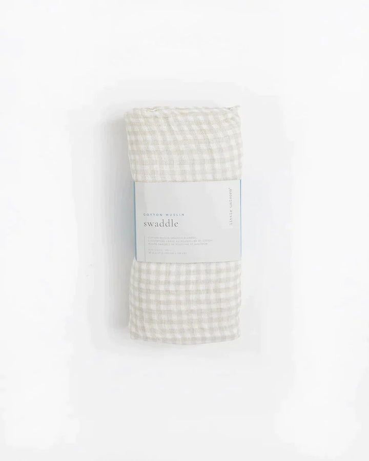 little unicorn Cotton Muslin Swaddle