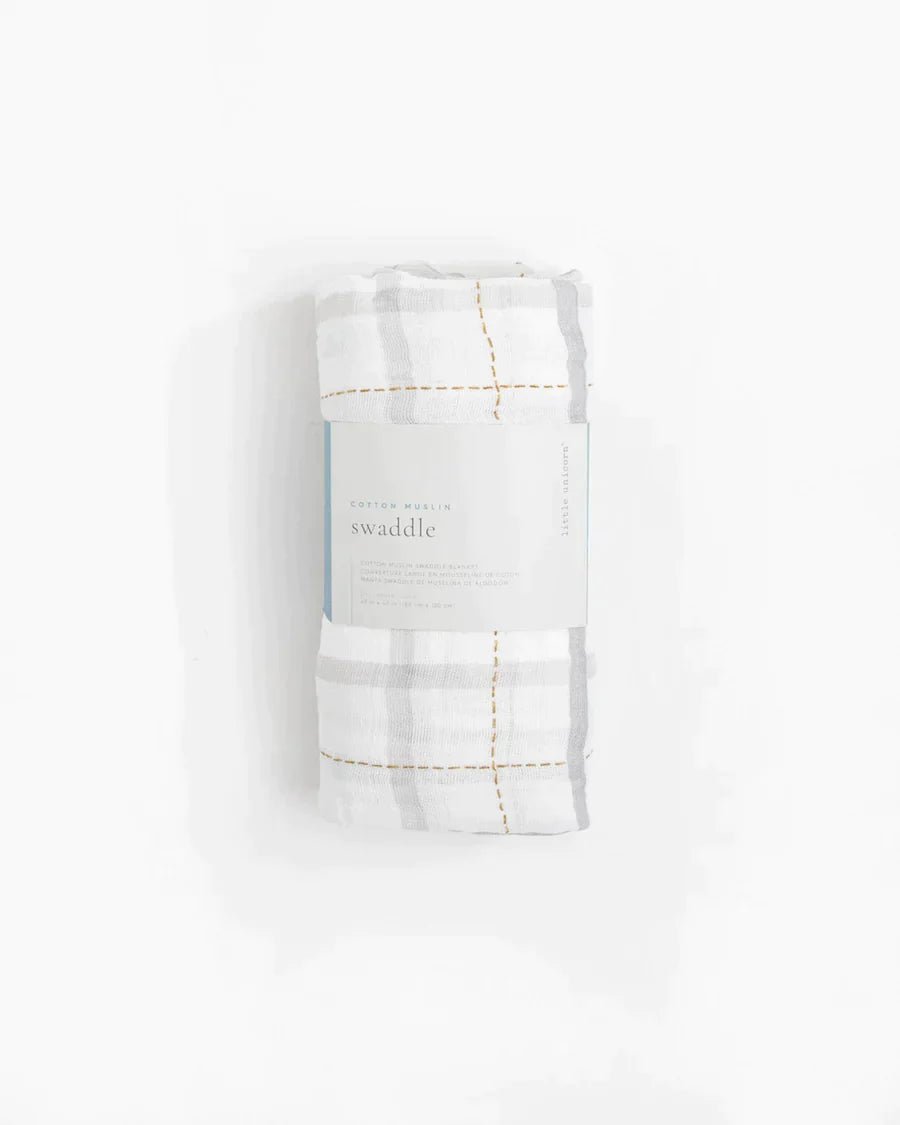 little unicorn Cotton Muslin Swaddle