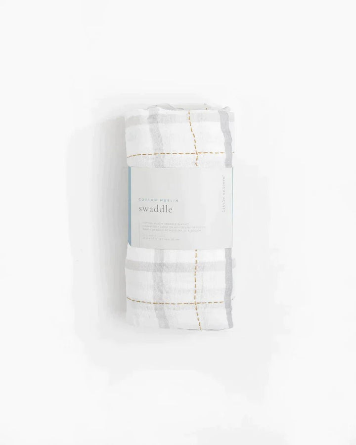 little unicorn Cotton Muslin Swaddle