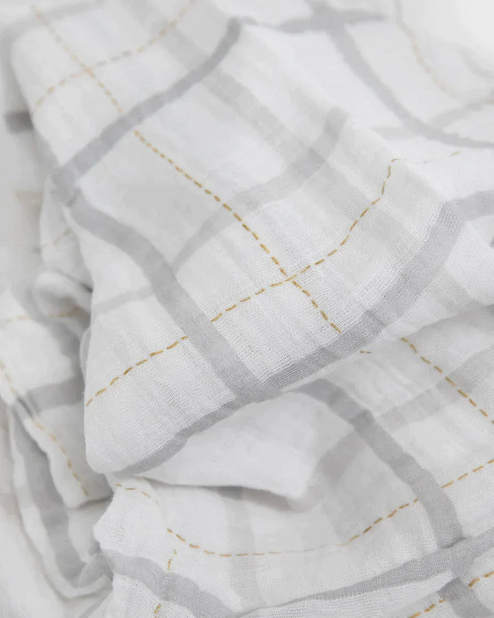 little unicorn Cotton Muslin Swaddle