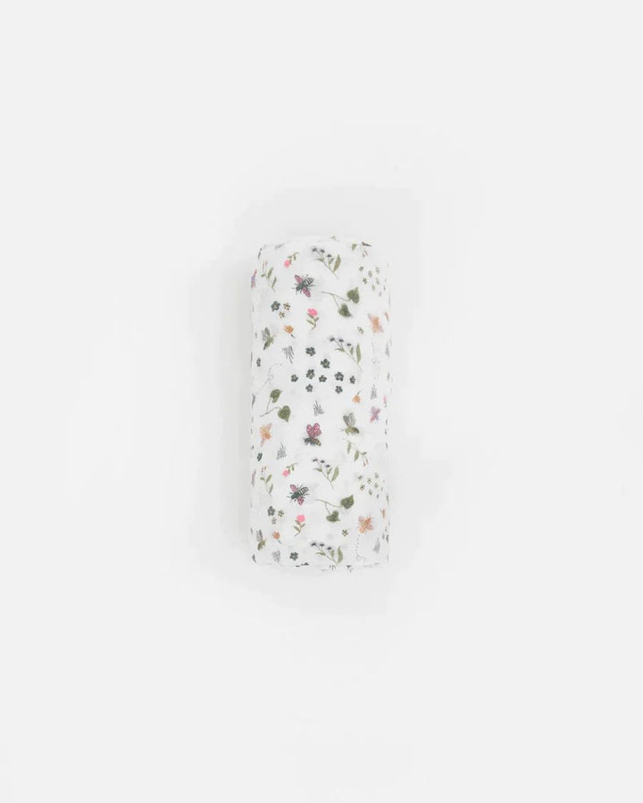 little unicorn Cotton Muslin Swaddle