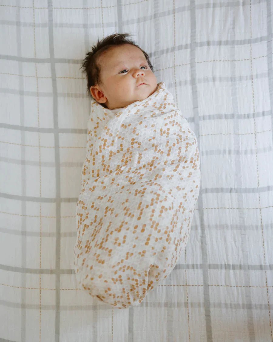 little unicorn Cotton Muslin Swaddle
