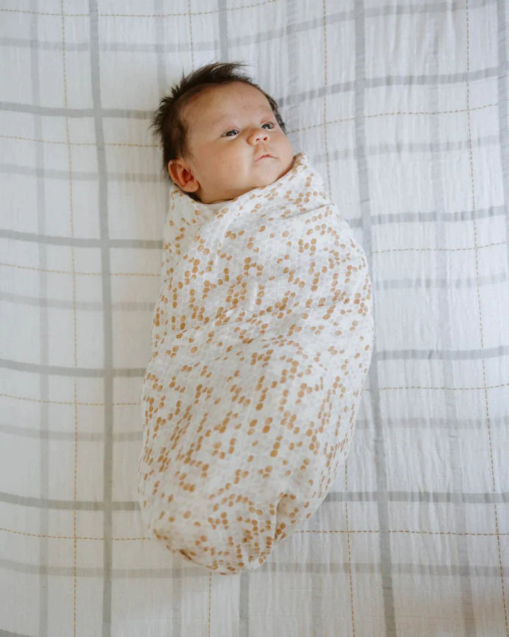 little unicorn Cotton Muslin Swaddle