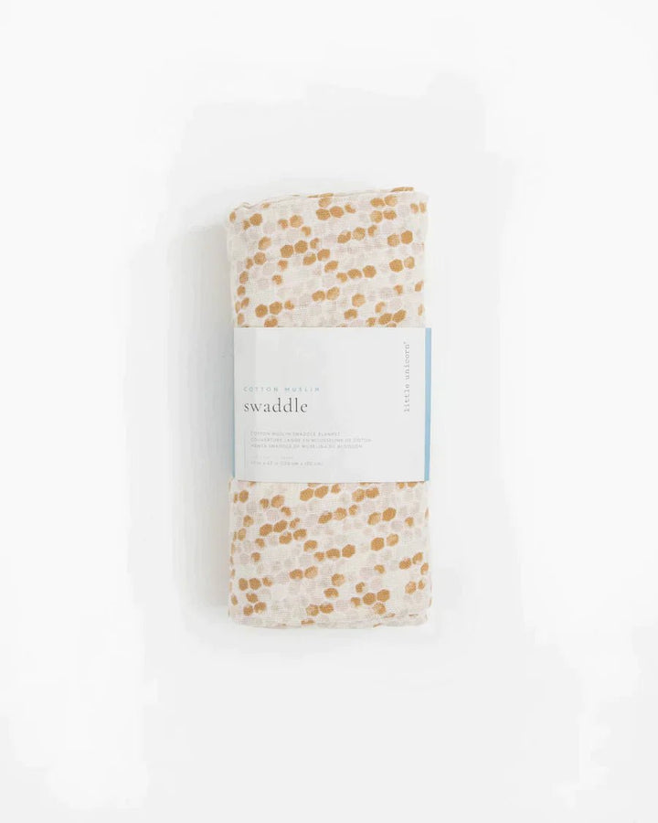 little unicorn Cotton Muslin Swaddle