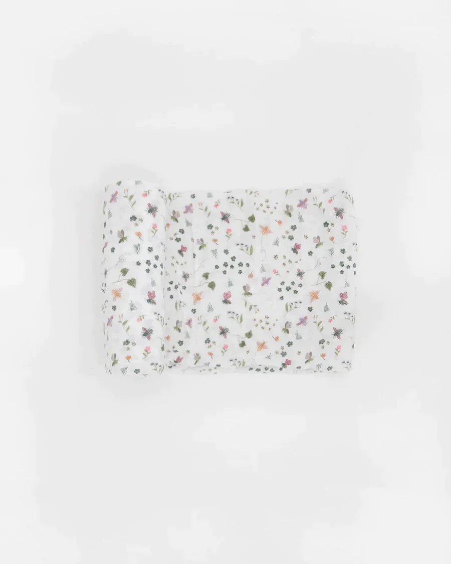 little unicorn Cotton Muslin Swaddle