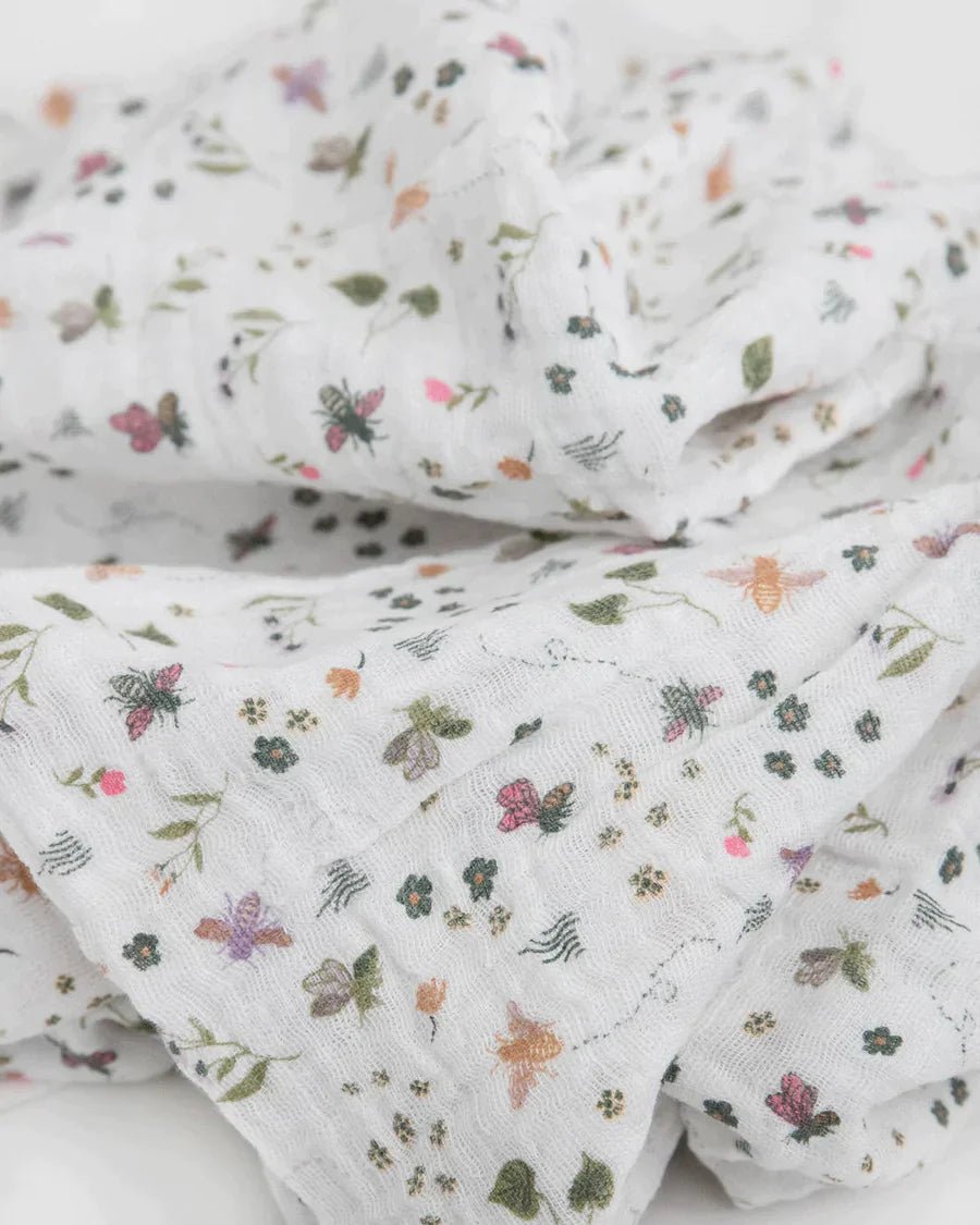 little unicorn Cotton Muslin Swaddle