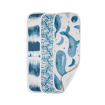 Crane Crane 3 - Piece Burp Cloth Set