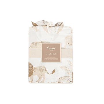 Crane Crane Fitted Crib Sheet