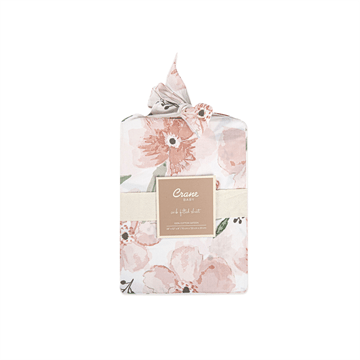 Crane Crane Fitted Crib Sheet