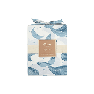 Crane Crane Fitted Crib Sheet