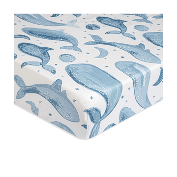 Crane Crane Fitted Crib Sheet