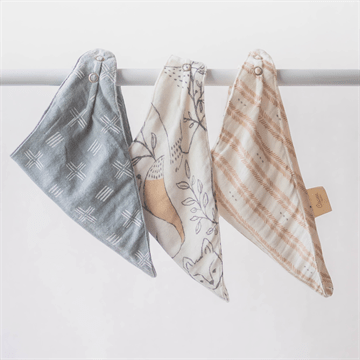 Crane Crane Muslin Bib Set Bibs