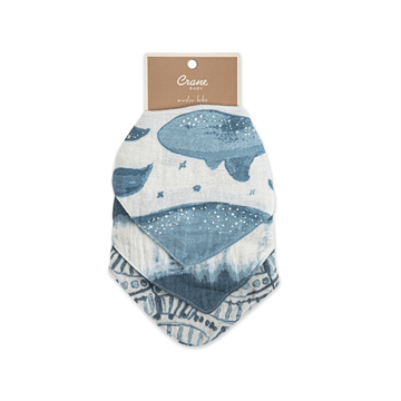 Crane Crane Muslin Bib Set Bibs