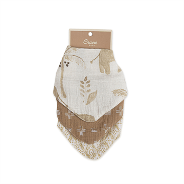 Crane Crane Muslin Bib Set Bibs