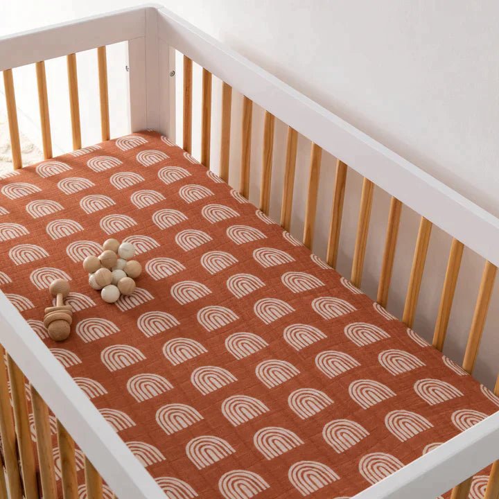 Babyletto Babyletto - Crib Sheet Organic Muslin Cotton bedding