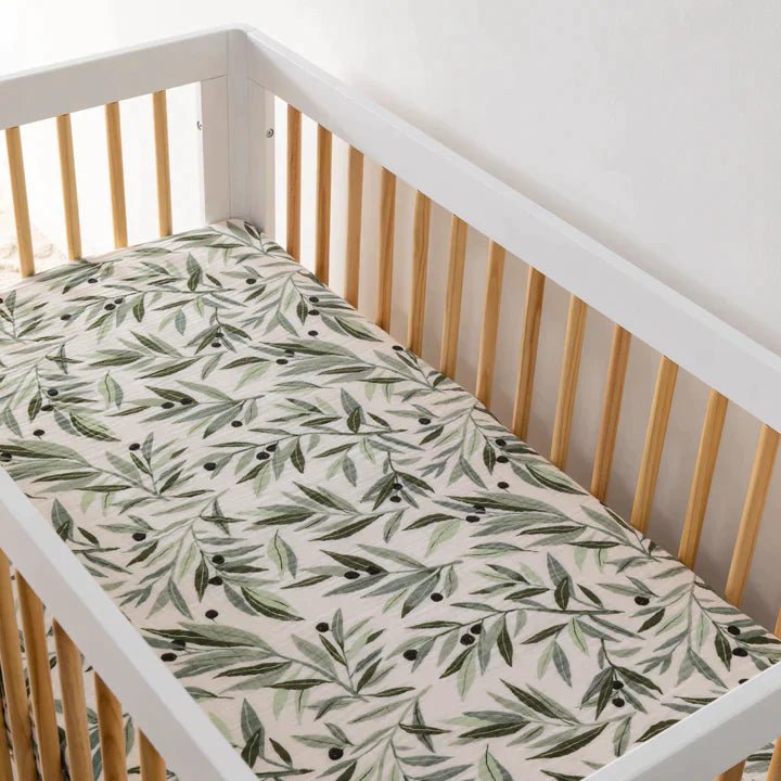 Babyletto Babyletto - Crib Sheet Organic Muslin Cotton bedding