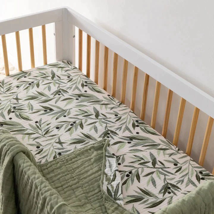 Babyletto Babyletto - Crib Sheet Organic Muslin Cotton bedding