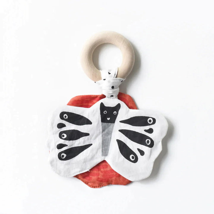 Wee Gallery Crinkle Teether - Butterfly