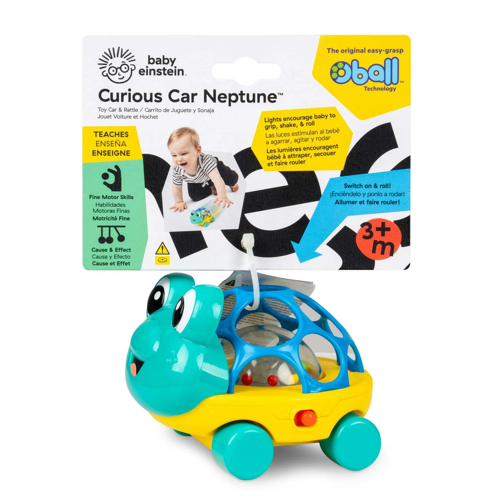 Baby Einstein Curious Car Neptune Oball Toy Car & Rattle